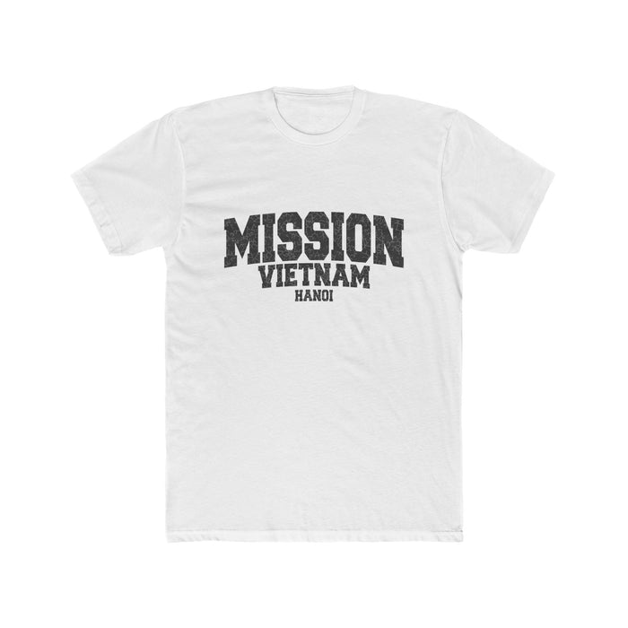 Vietnam Hanoi Mission T-Shirt in Solid White, front view