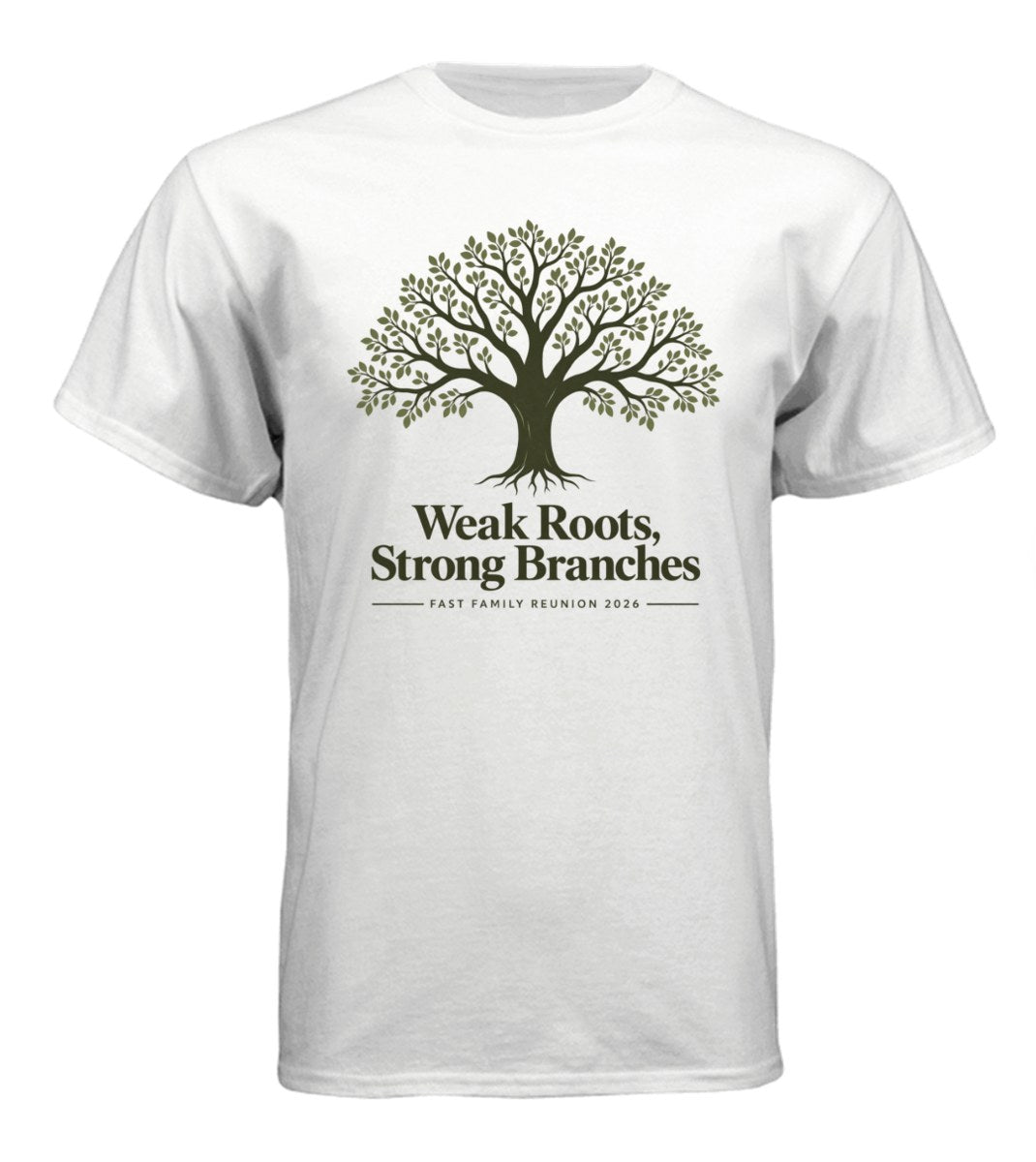 Family Reunions custom t-shirt design example