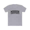 Adriatic North Mission T-Shirt in Heather Grey, front view