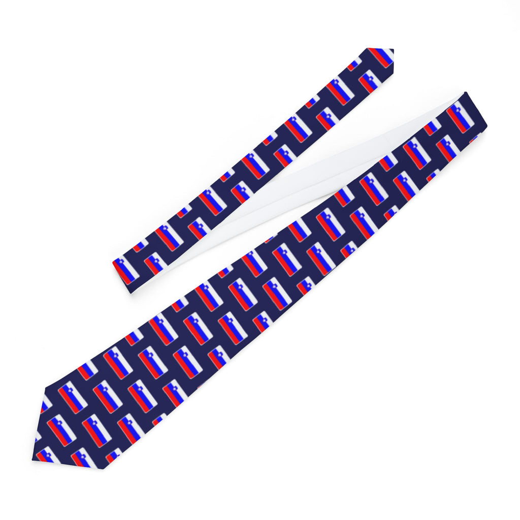 Slovenia Mission Flag Tie