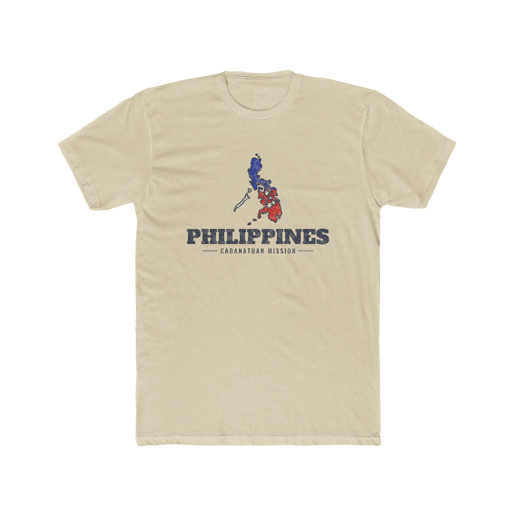 Philippines Cabanatuan Mission Flag Map Shirt