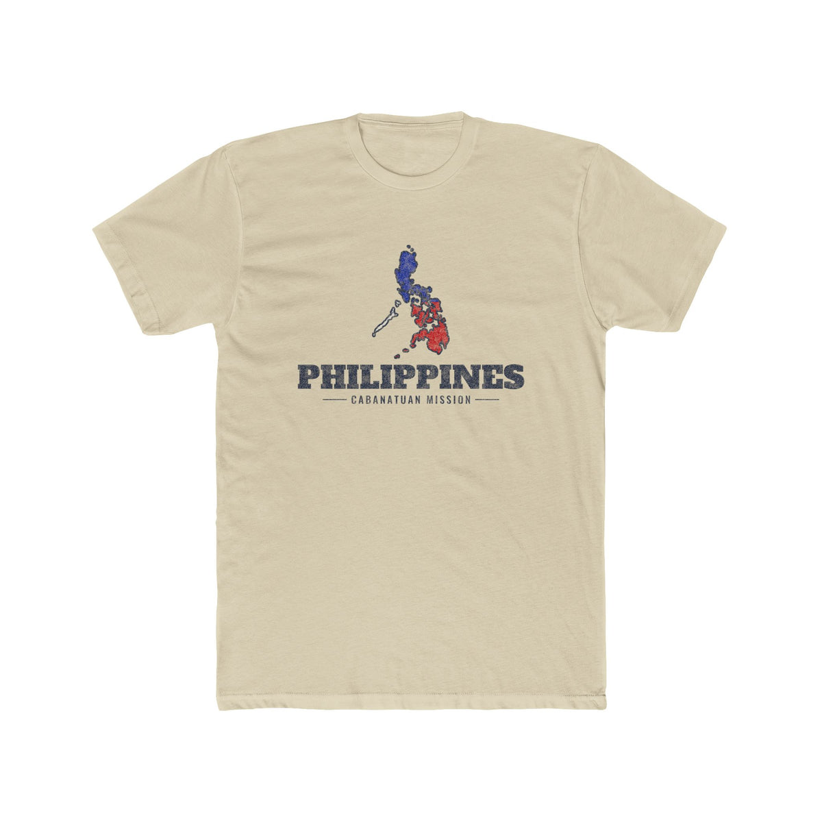 Philippines Cabanatuan Mission Flag Map Shirt