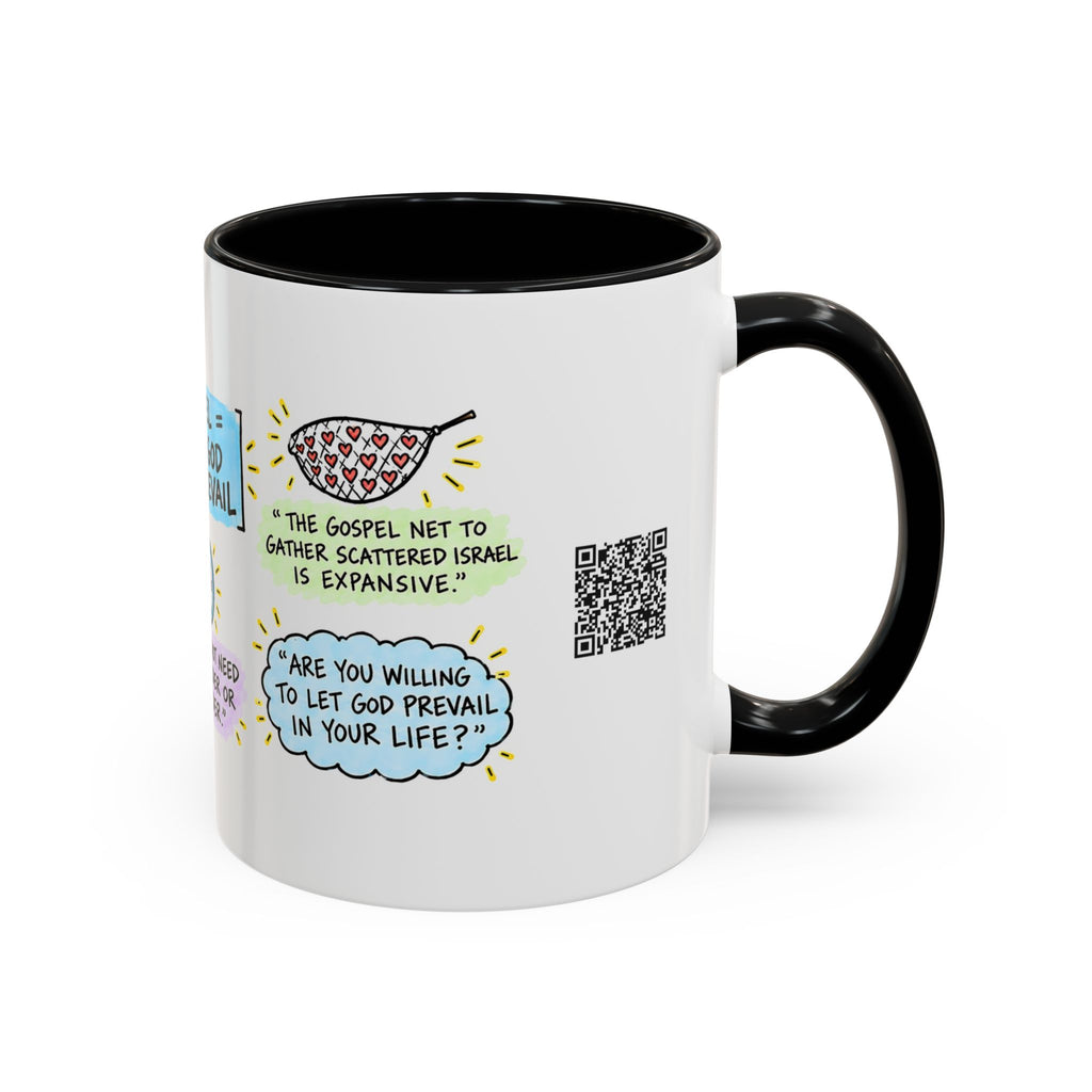 Let God Prevail Sketch Note Mug — Russell M. Nelson