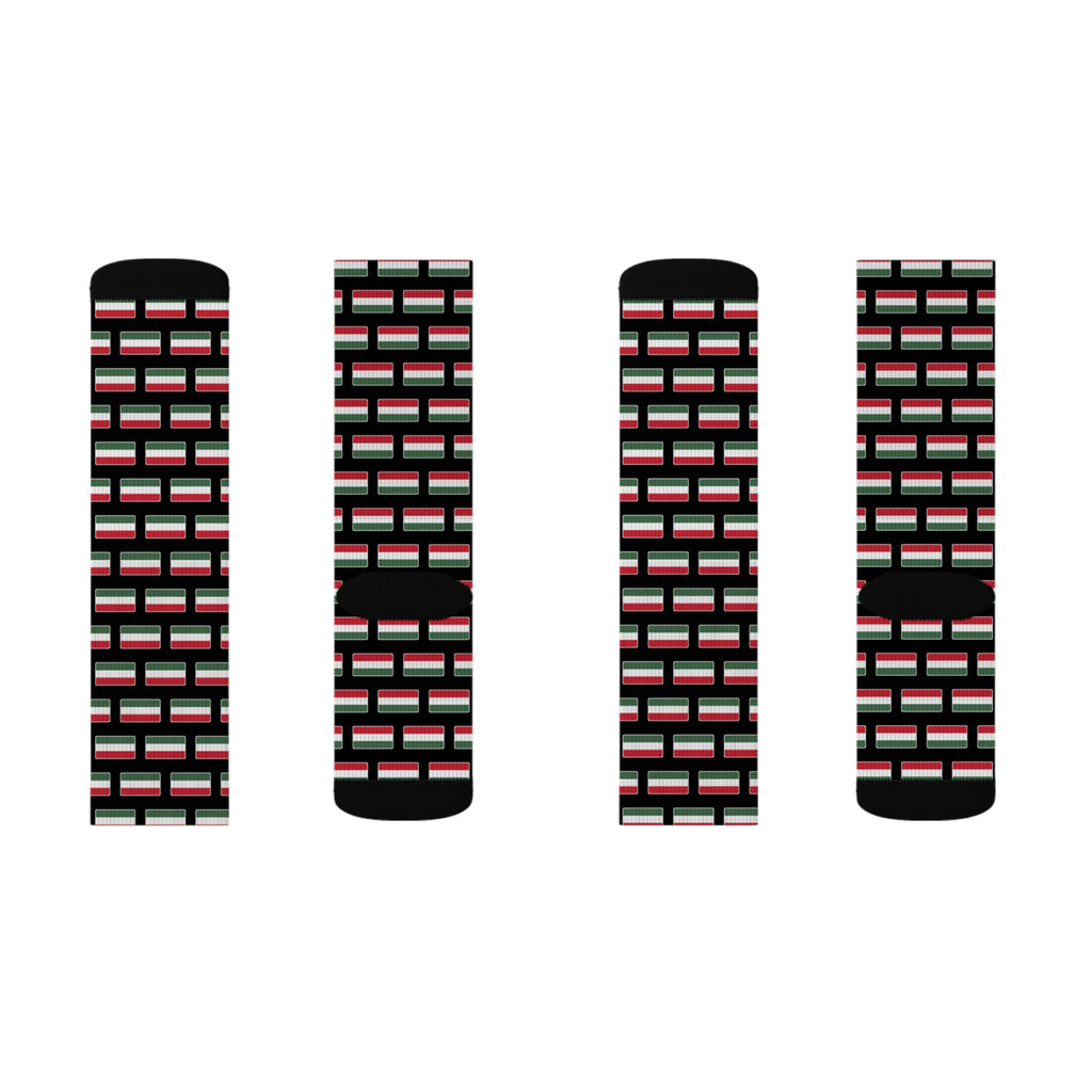 Hungary Mission Flag Socks