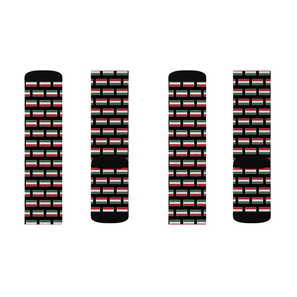 Hungary Mission Flag Socks
