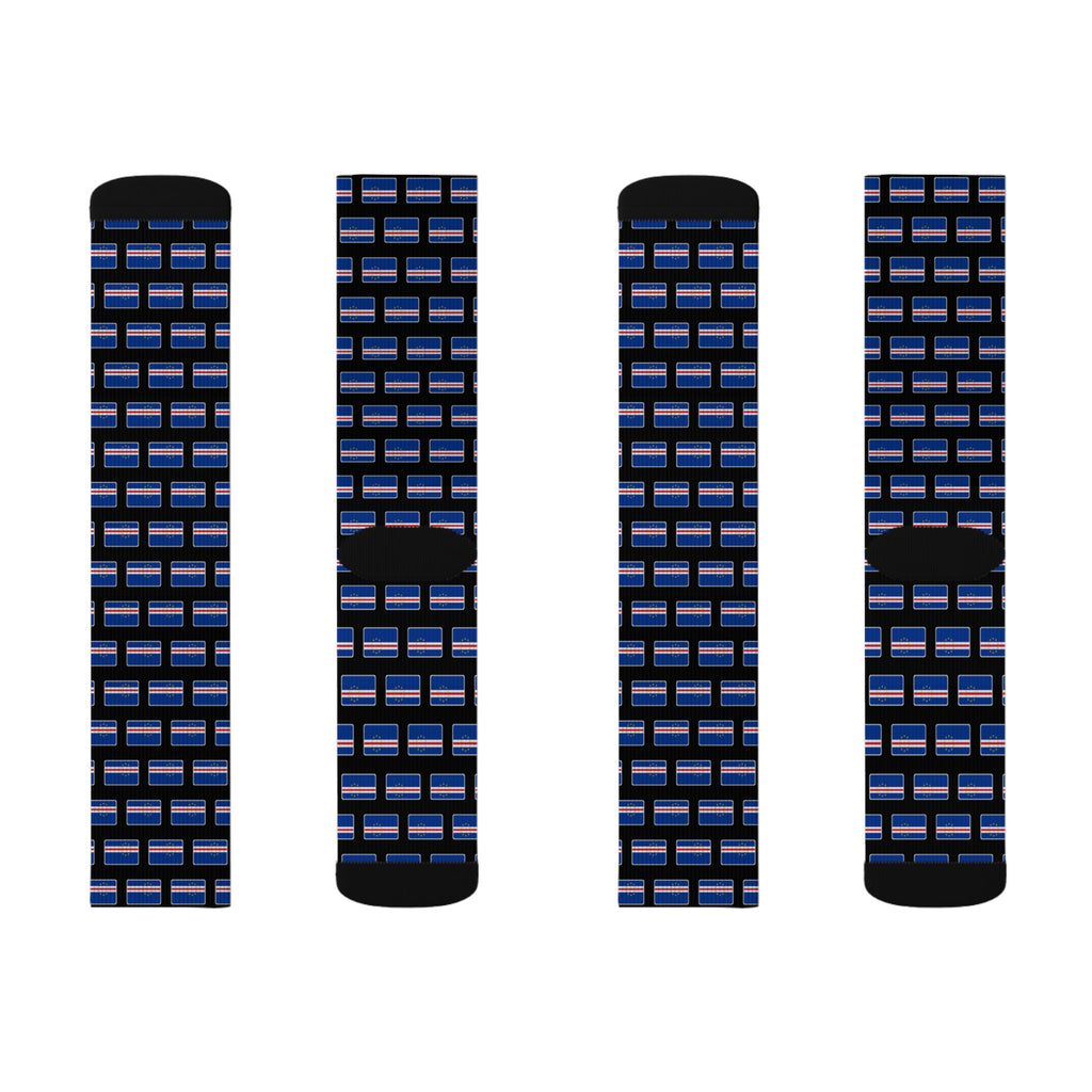 Cape Verde Mission Flag Socks