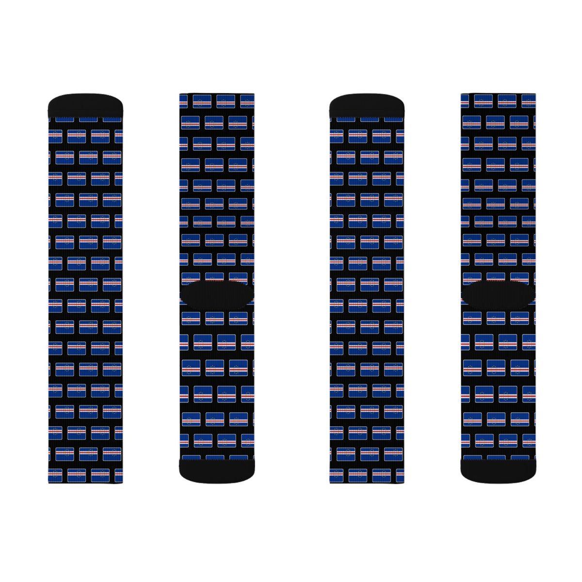 Cape Verde Mission Flag Socks