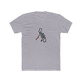 Philippines Puerto Princesa Mission Heart Map shirt in Heather Grey: Philippines outline with a red heart, front view