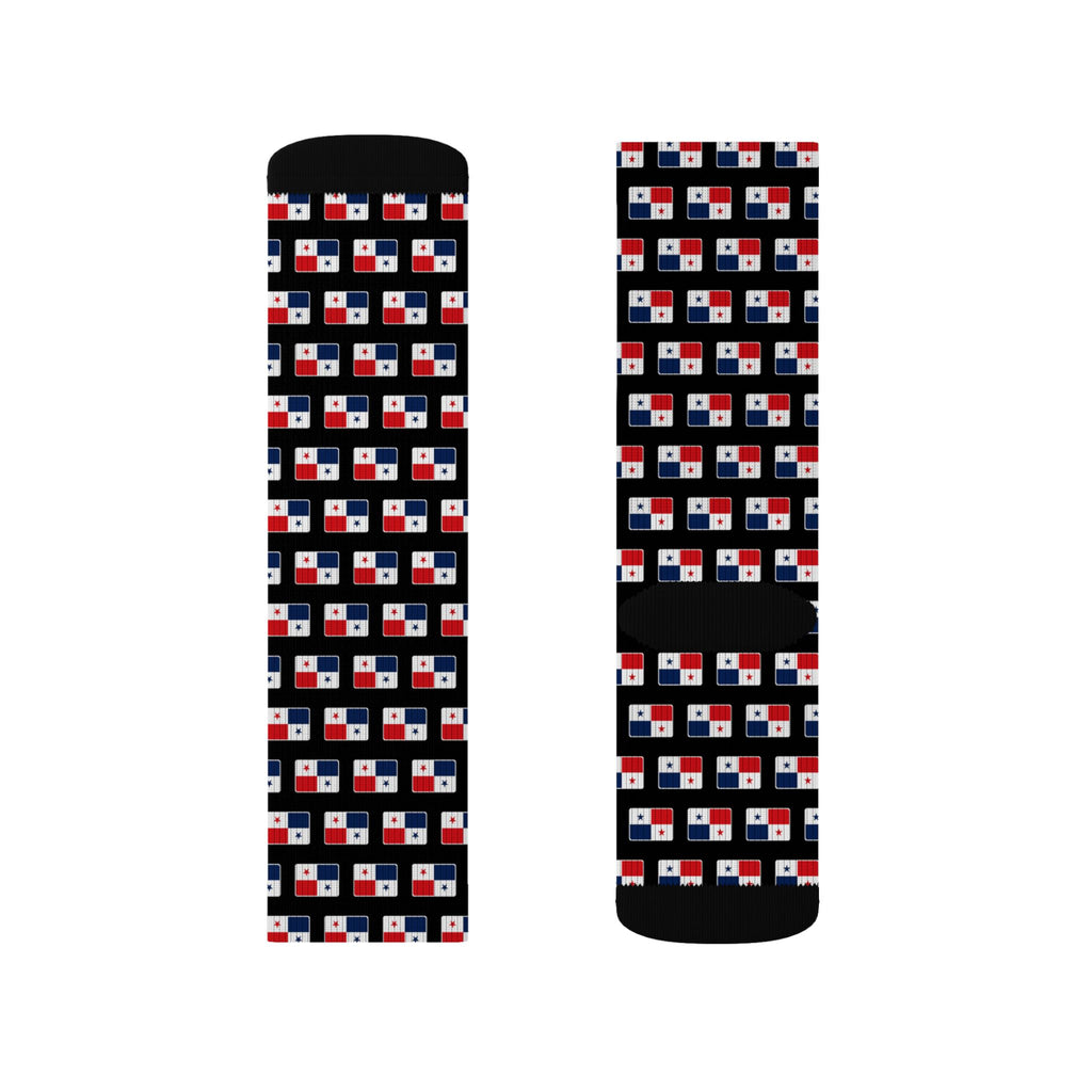 Panama Mission Flag Socks