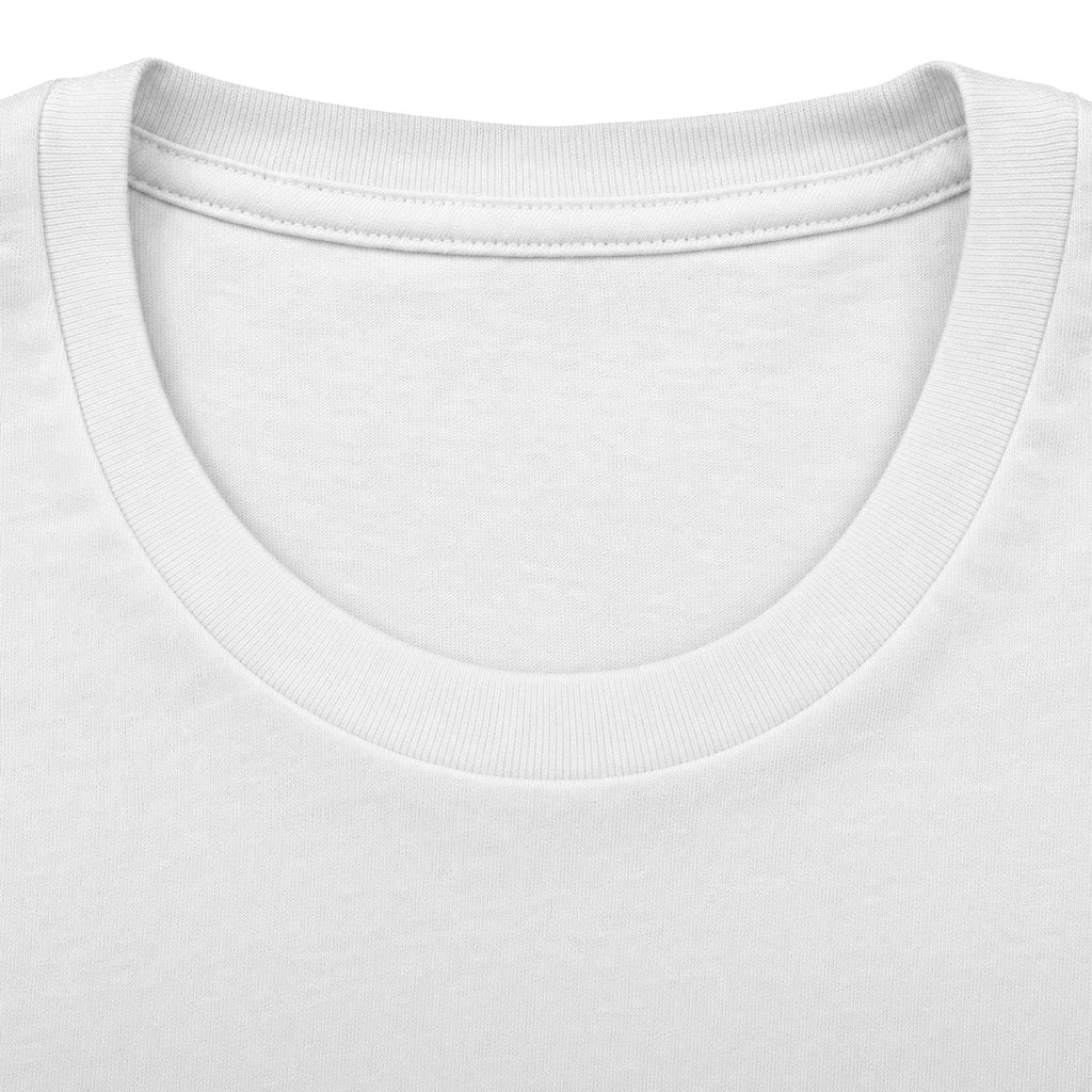 Mississippi Jackson Mission Flag Map shirt in Cream: Mississippi state flag in the outline of Mississippi with navy lettering, front view