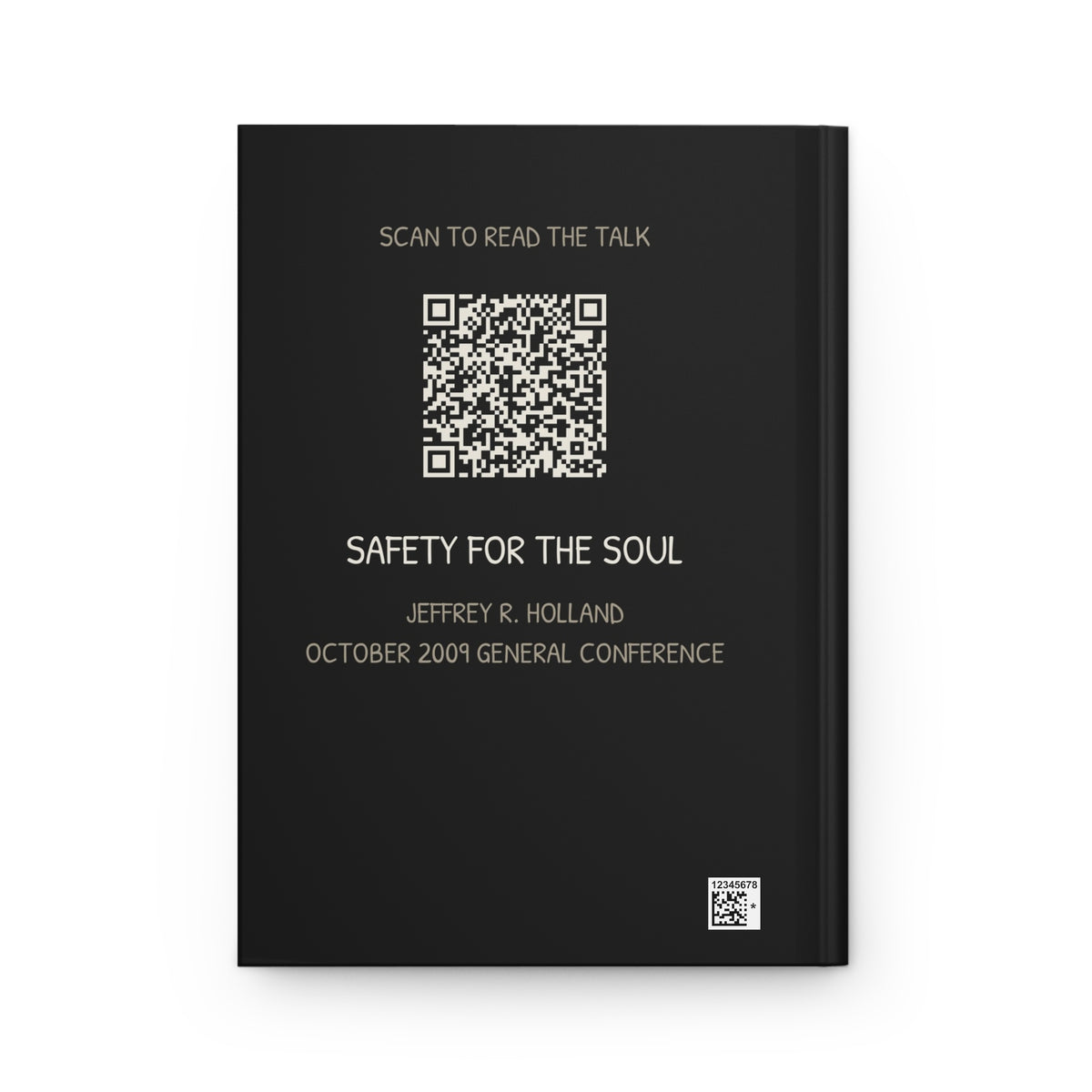 Safety for the Soul Sketch Note Journal — Jeffrey R. Holland