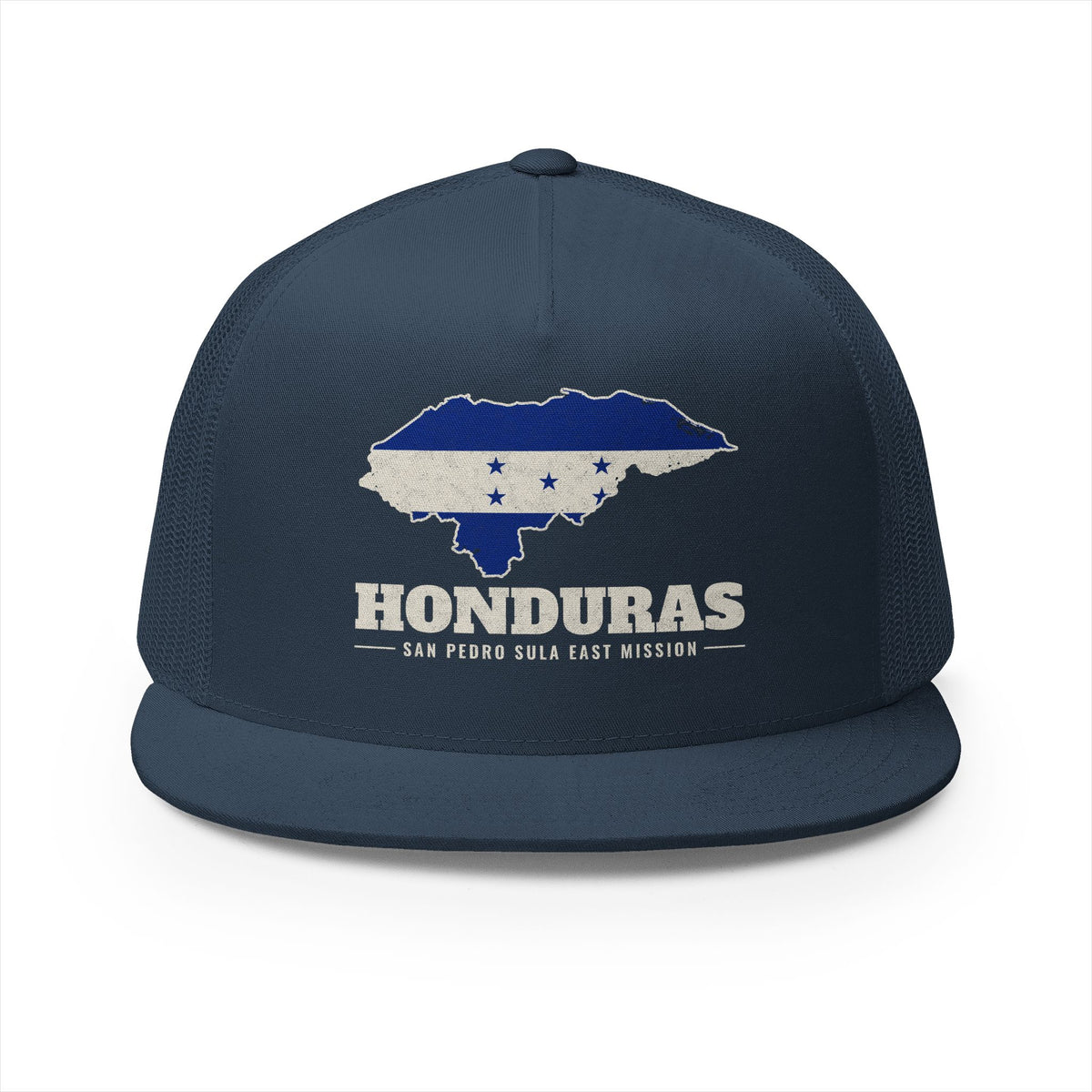 Honduras San Pedro Sula East Mission Flag Map Trucker Hat