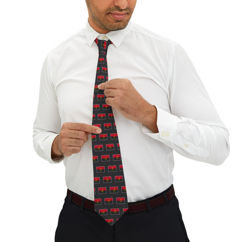 Angola Mission Flag Tie