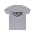 Australia Adelaide Mission T-Shirt in Heather Grey, front view