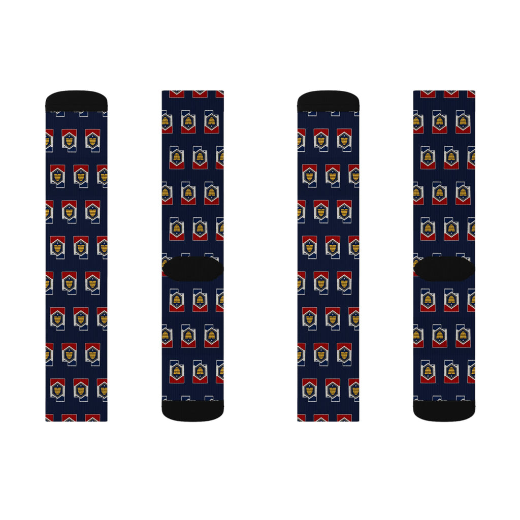 Utah Mission Flag Map Socks