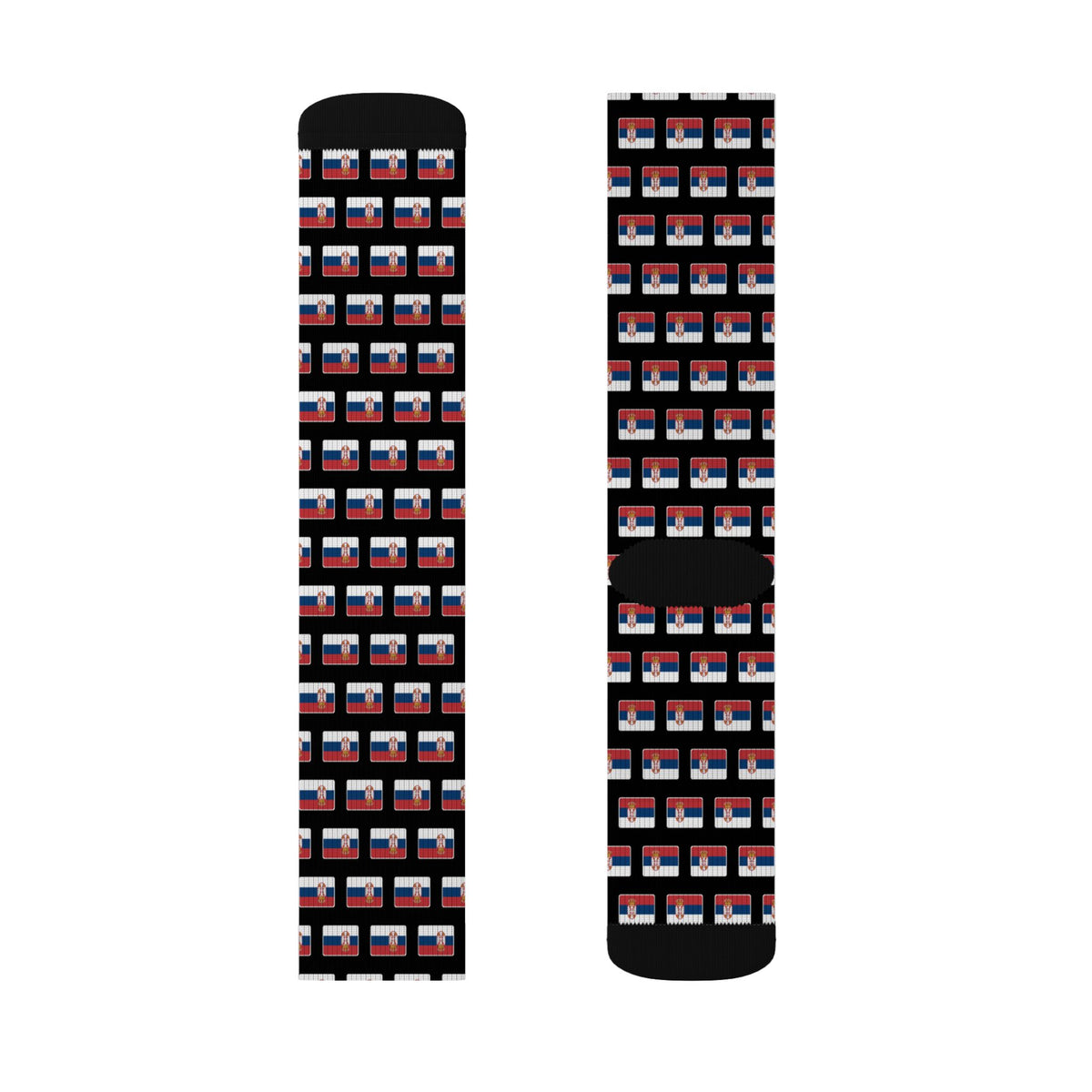 Serbia Mission Flag Socks