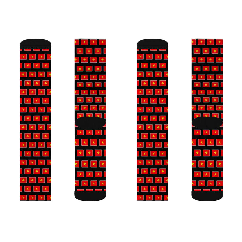 Vietnam Mission Flag Socks