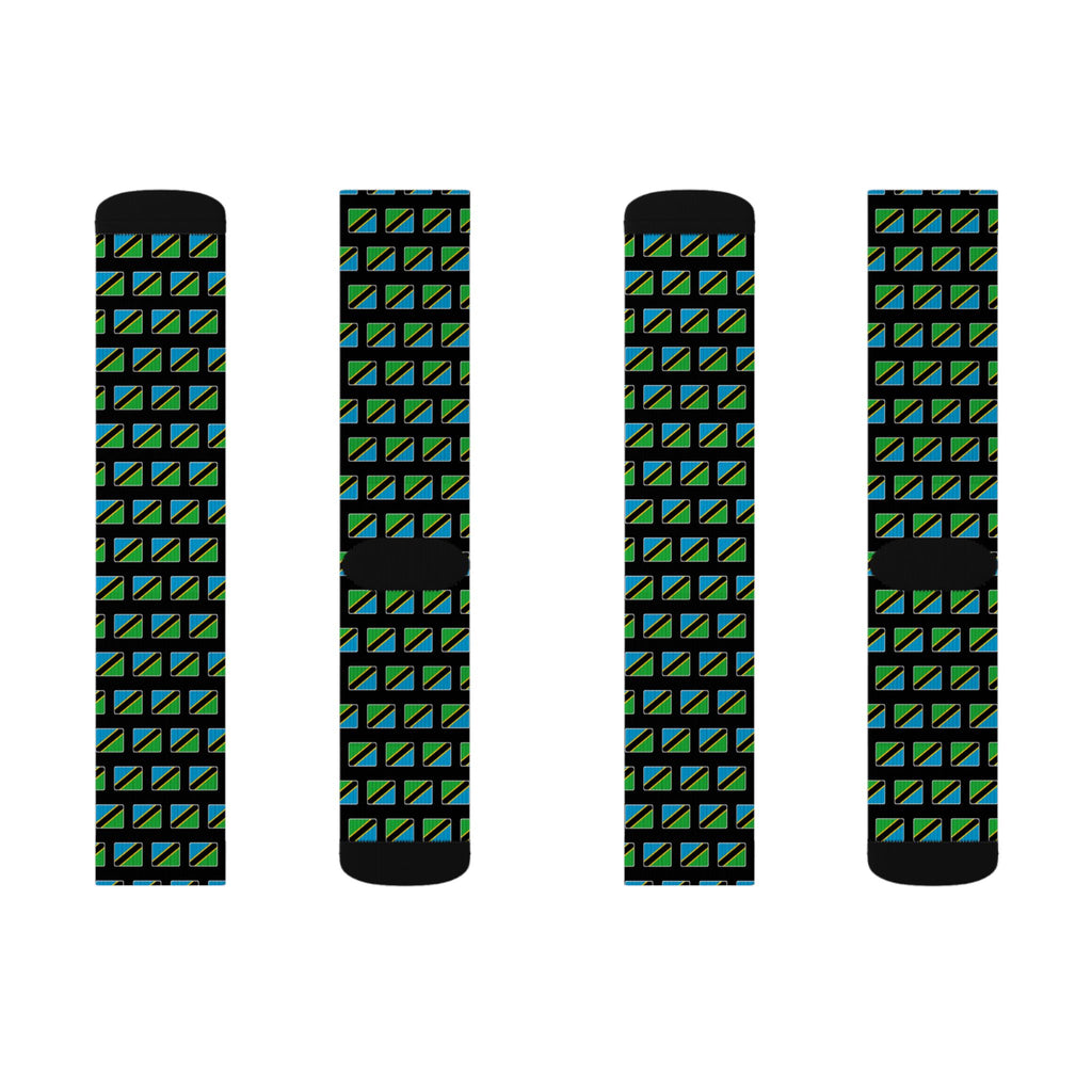 Tanzania Mission Flag Socks