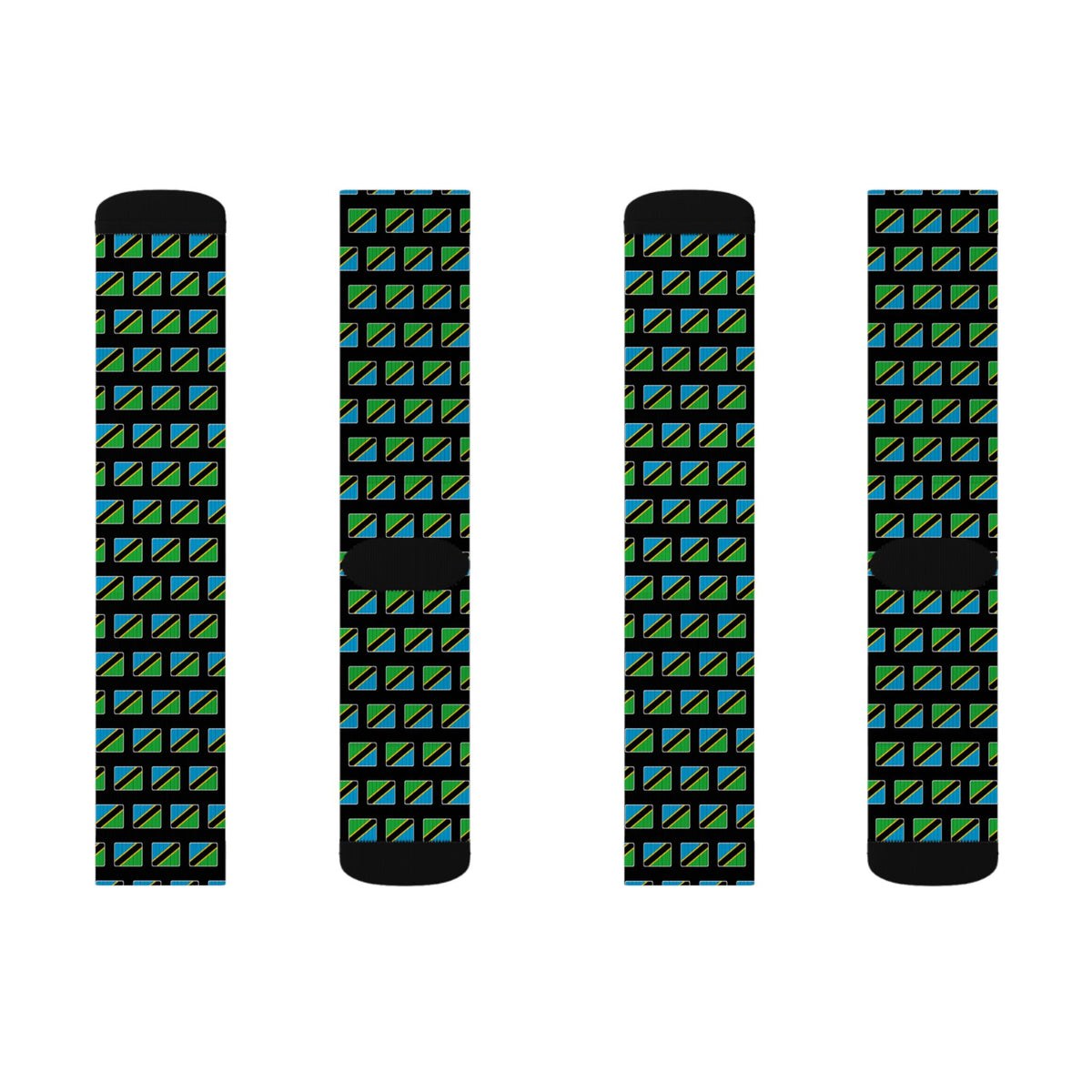 Tanzania Mission Flag Socks