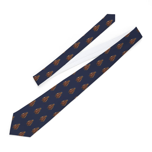 Gadianton Brick Chess necktie by Weak Things