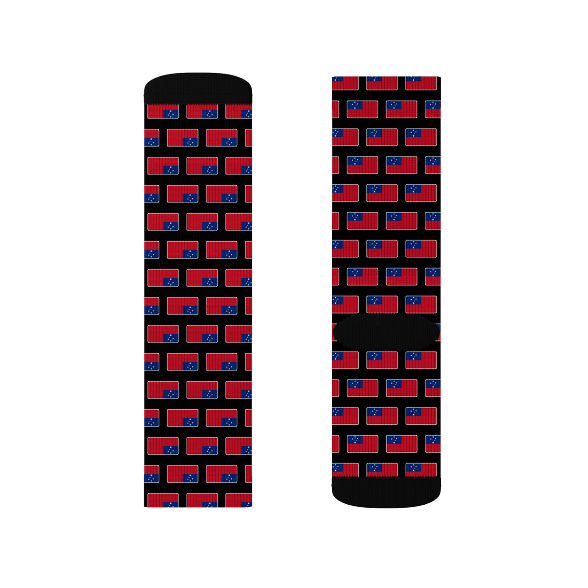 Samoa Mission Flag Socks