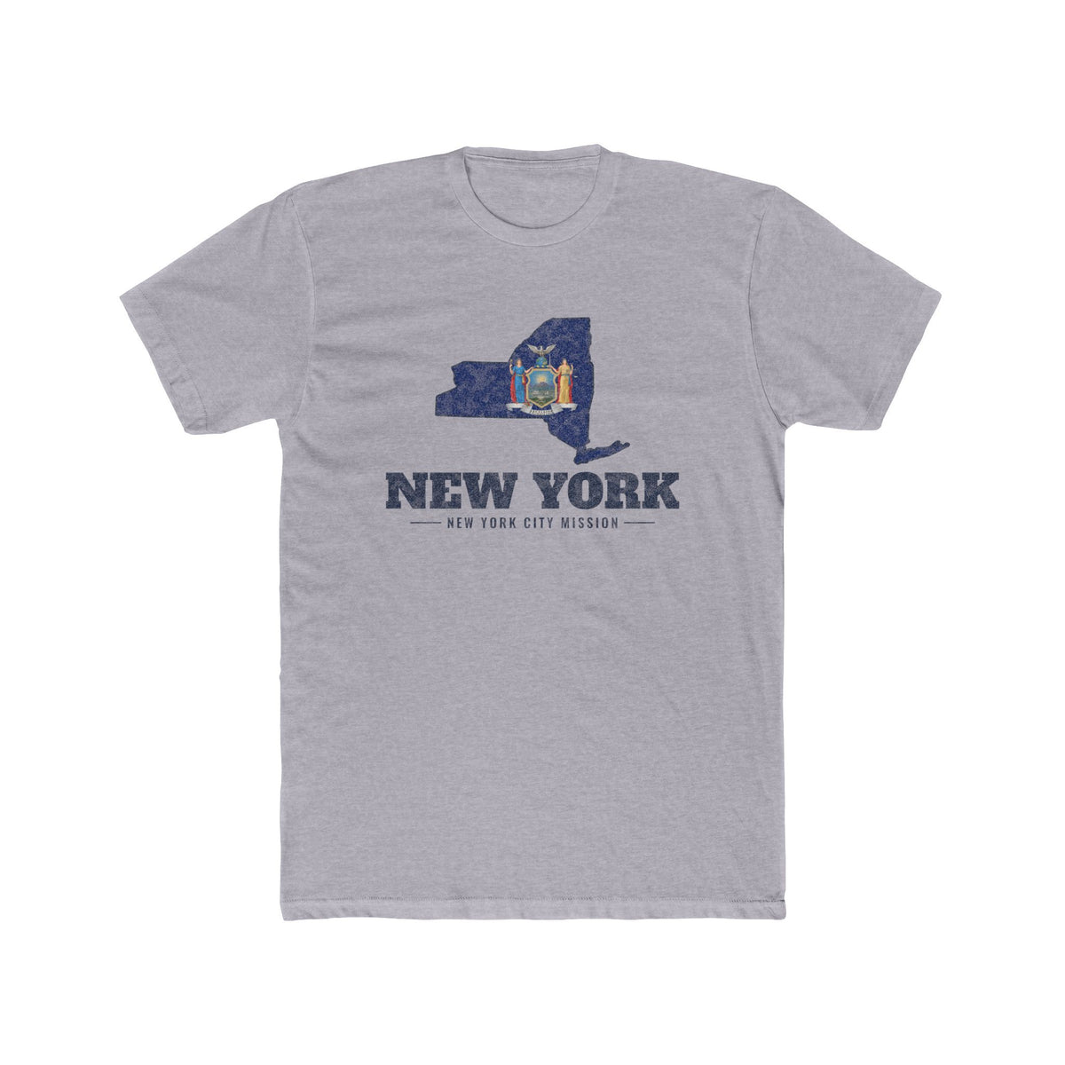 New York New York City Mission Flag Map Shirt