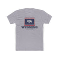 Wyoming Cheyenne Mission Flag Map Shirt