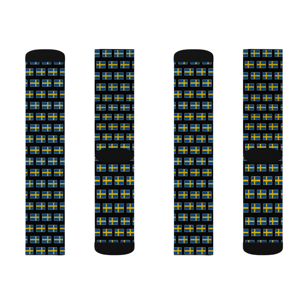 Sweden Mission Flag Socks