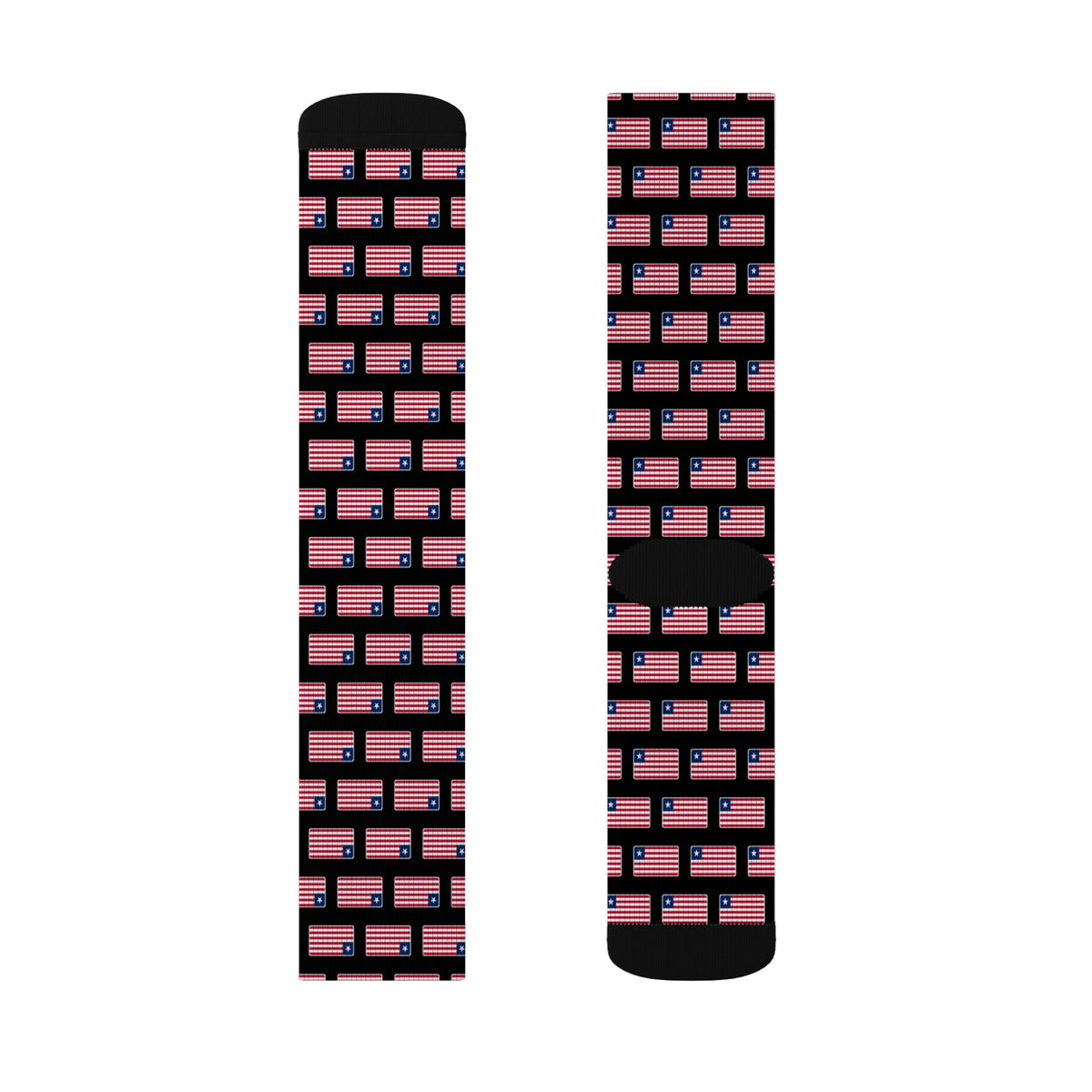 Liberia Mission Flag Socks
