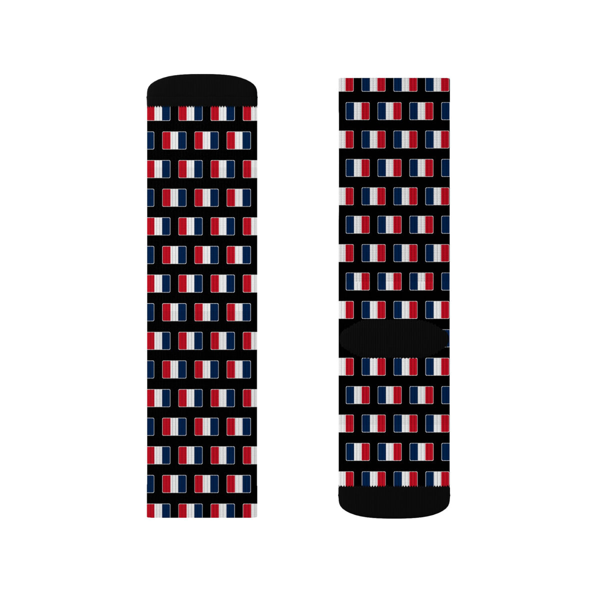 France Mission Flag Socks