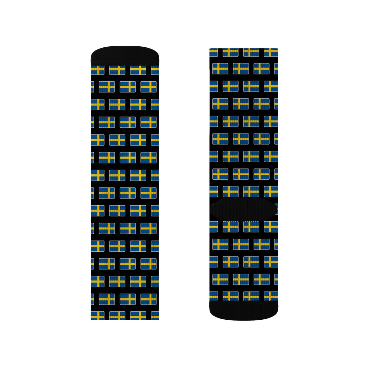 Sweden Mission Flag Socks