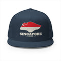 Singapore Mission Flag Map Trucker Hat