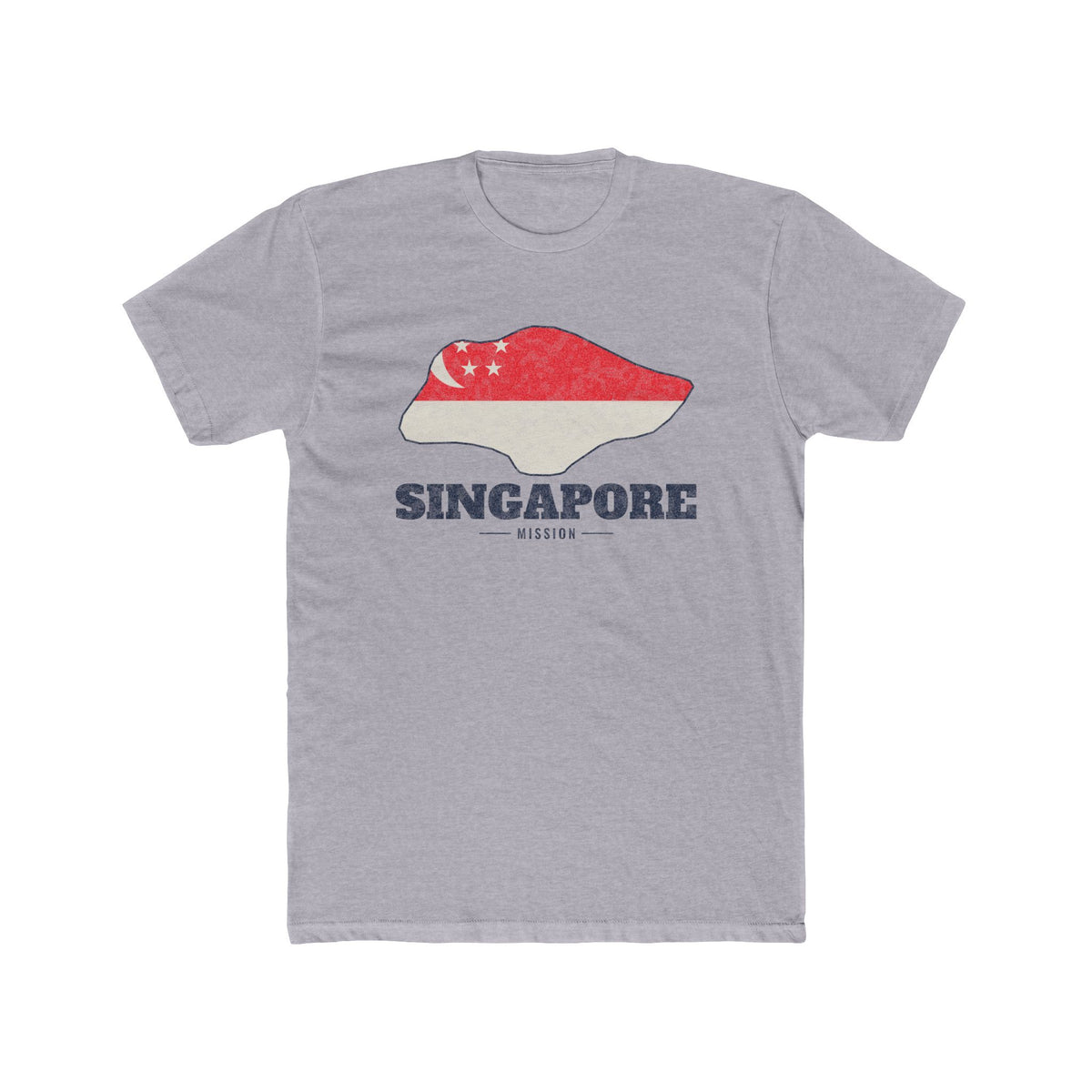 Singapore Mission Flag Map Shirt