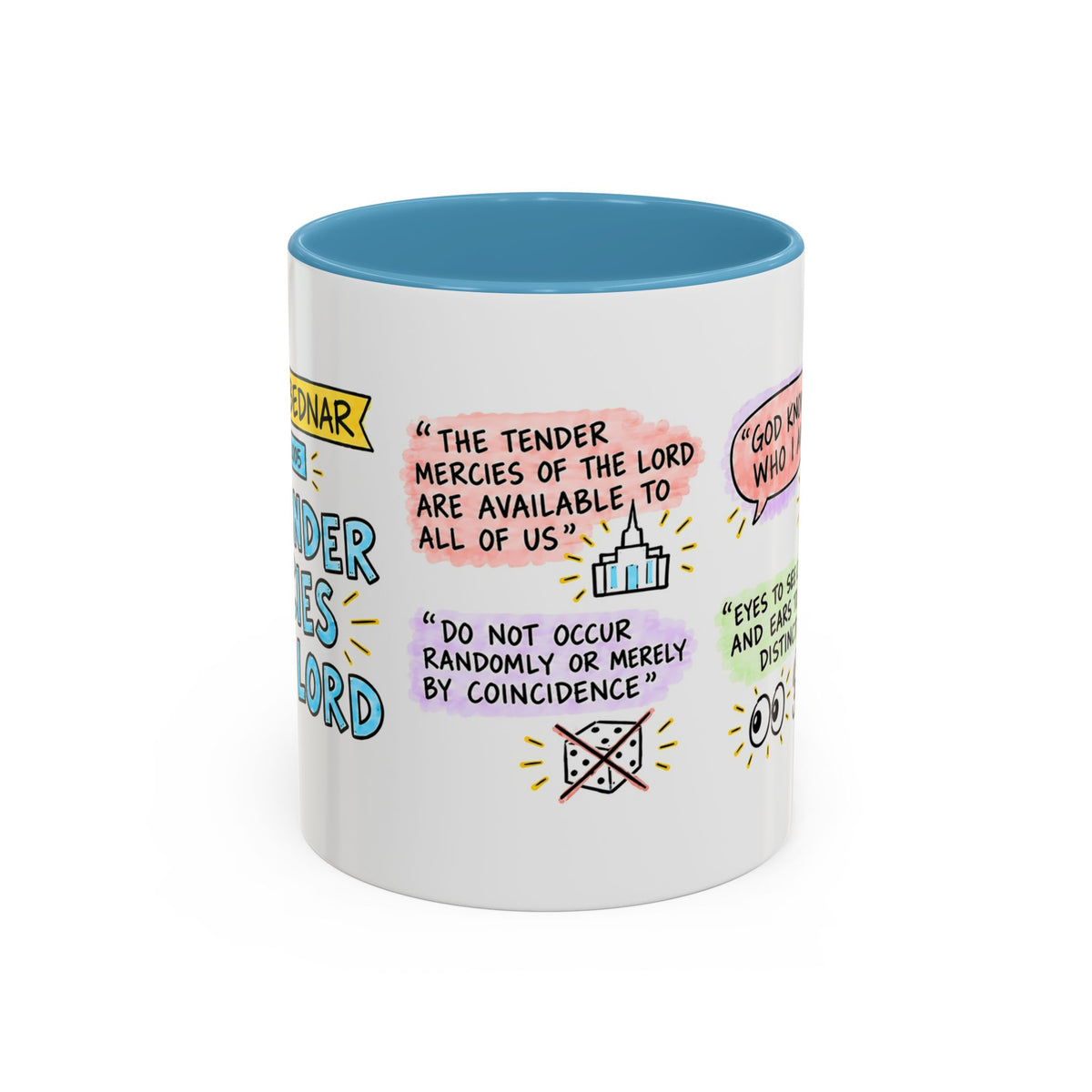 The Tender Mercies of the Lord Sketch Note Mug — David A. Bednar