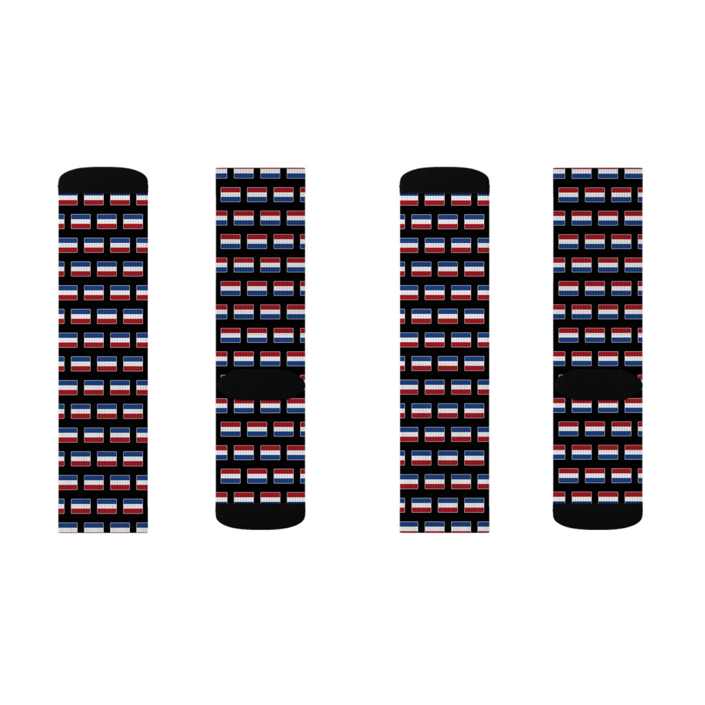 Netherlands Mission Flag Socks