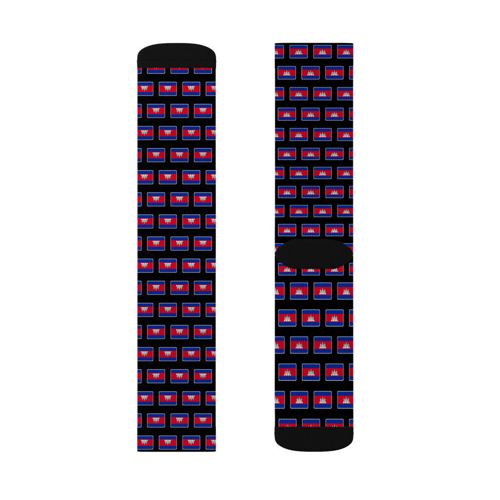 Cambodia Mission Flag Socks