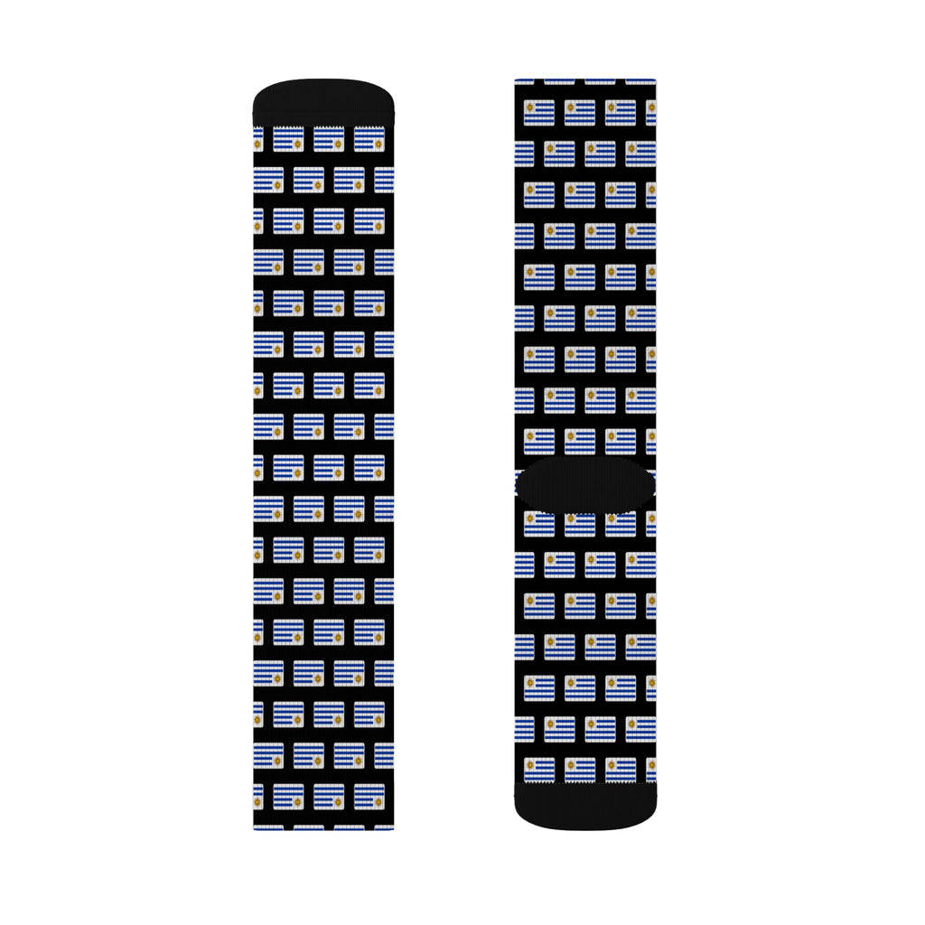 Uruguay Mission Flag Socks