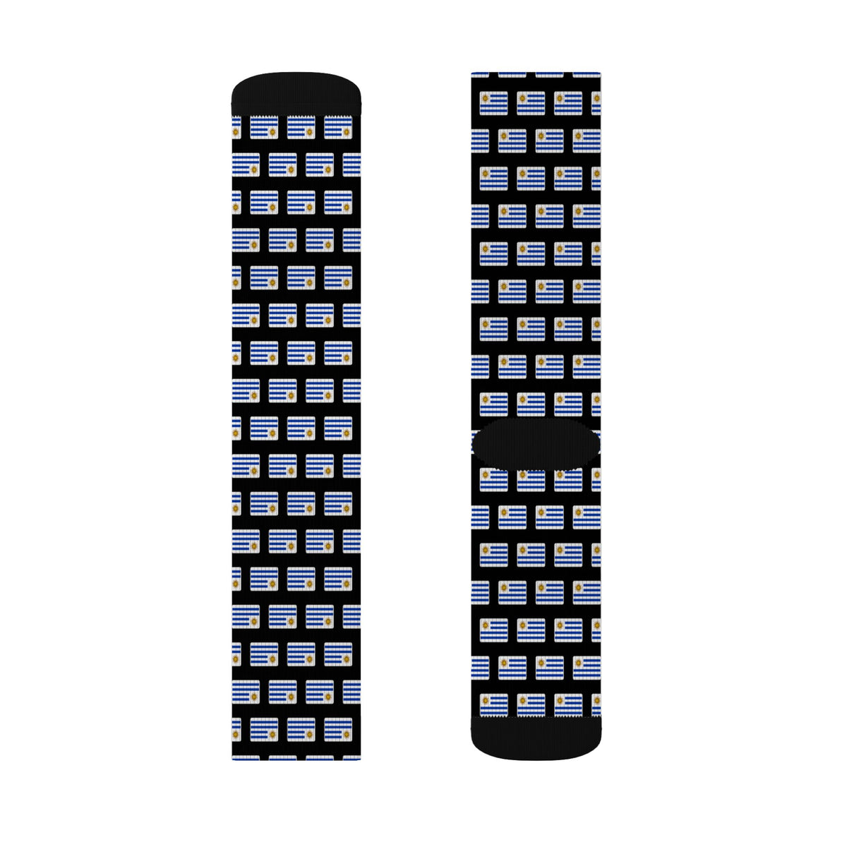 Uruguay Mission Flag Socks