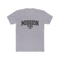 Togo Lome Mission T-Shirt in Heather Grey, front view