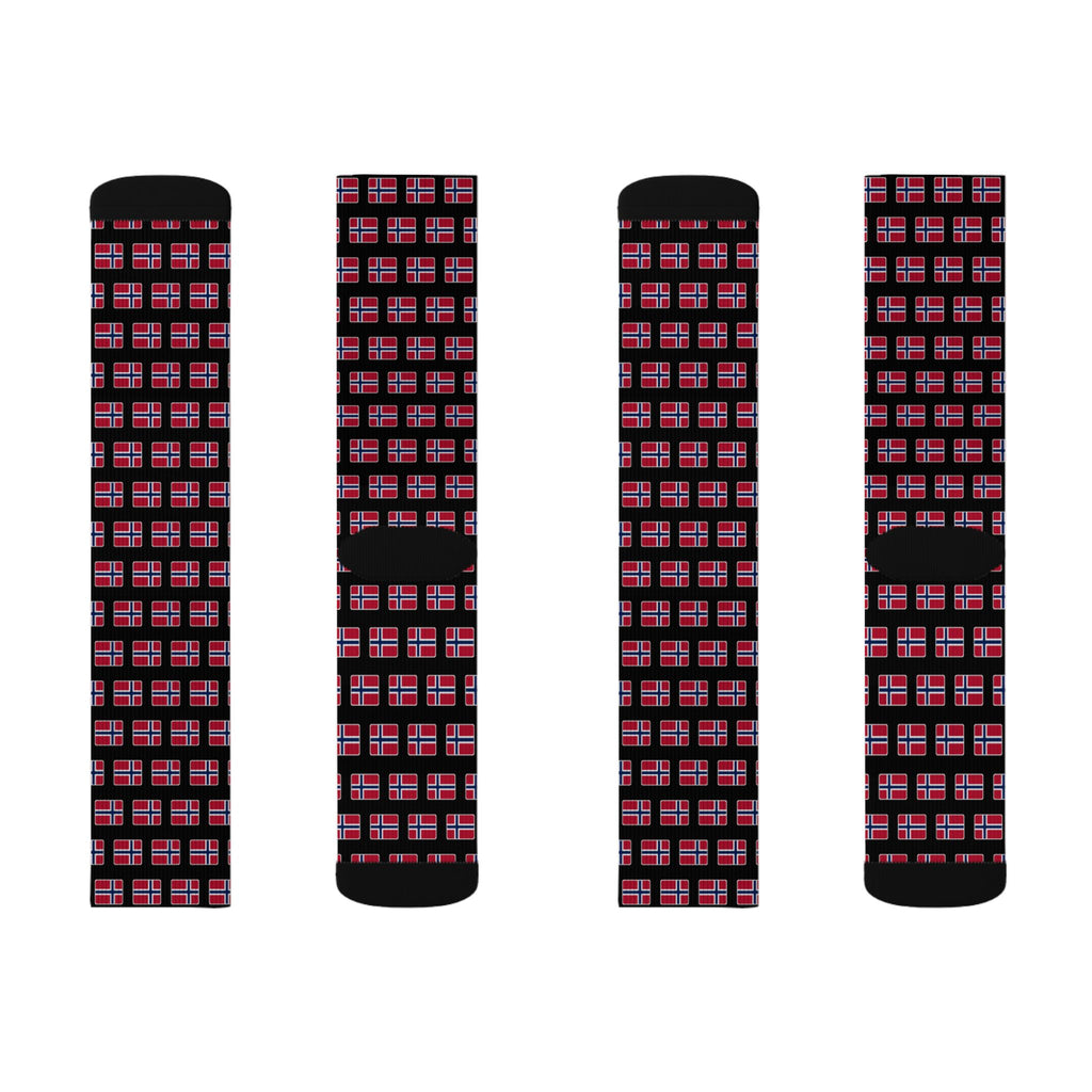 Norway Mission Flag Socks