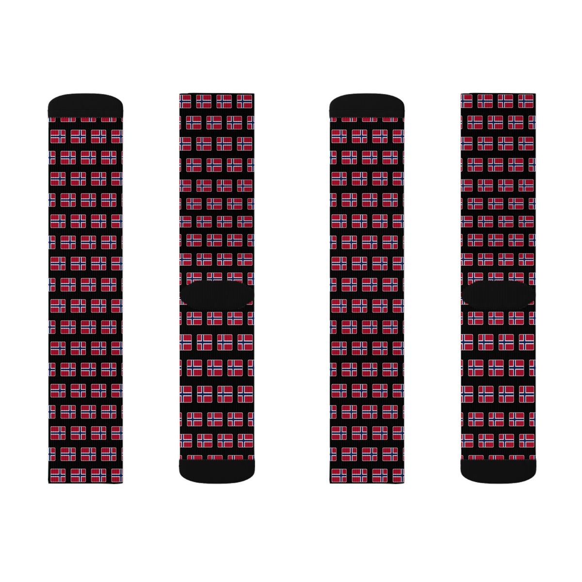 Norway Mission Flag Socks
