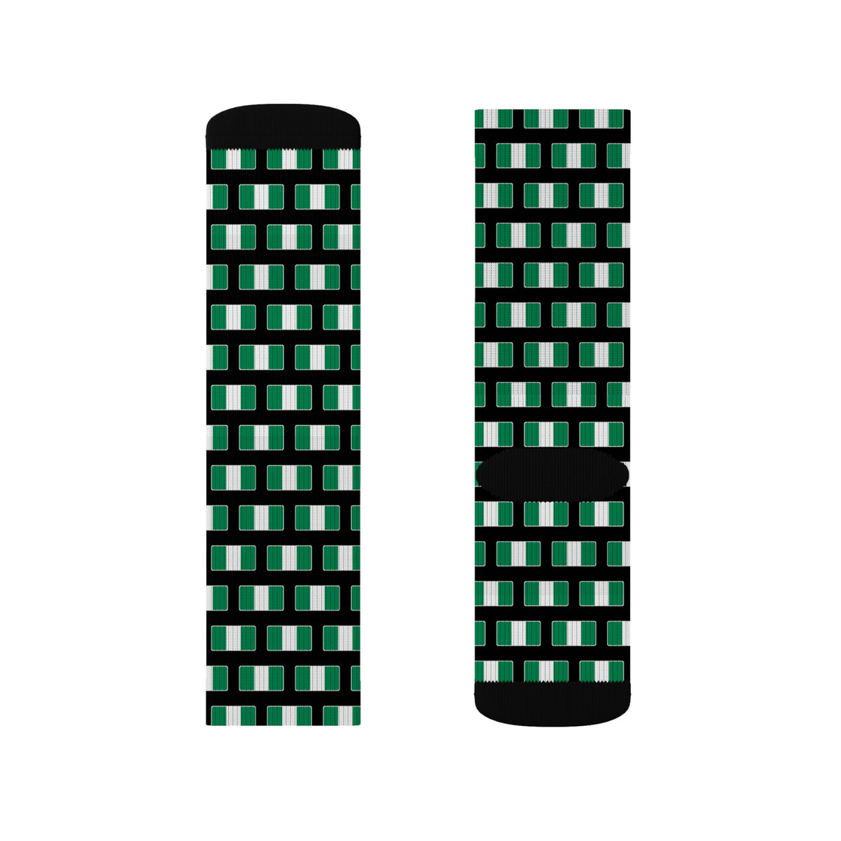 Nigeria Mission Flag Socks