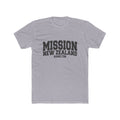 New Zealand Hamilton Mission T-Shirt in Heather Grey, front view