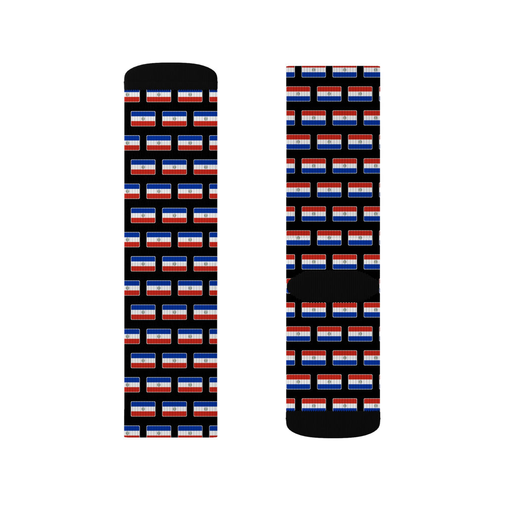 Paraguay Mission Flag Socks