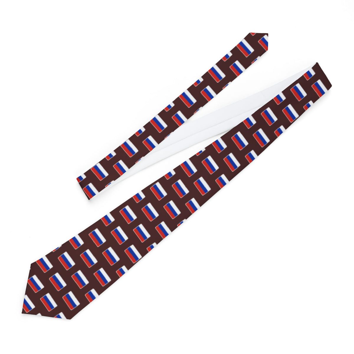 Russia Mission Flag Tie