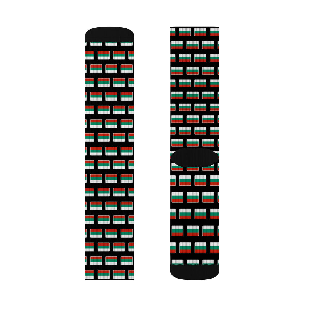 Bulgaria Mission Flag Socks