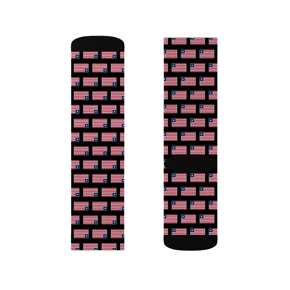 Liberia Mission Flag Socks