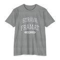 Press Forward shirt in Swedish on Dark Heather Grey: “STRÄVA FRAMÅT”, 2 Nephi 31:20