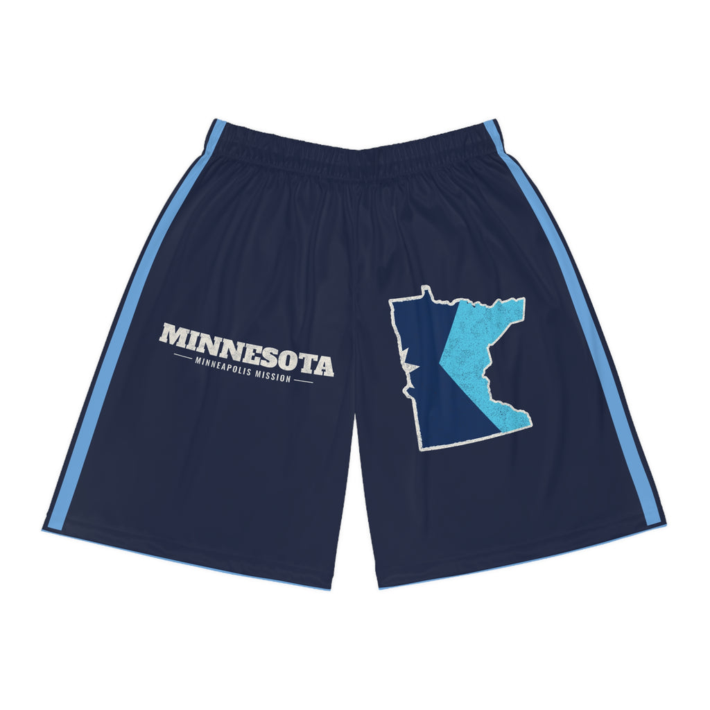 Minnesota Minneapolis Mission Basketball Shorts