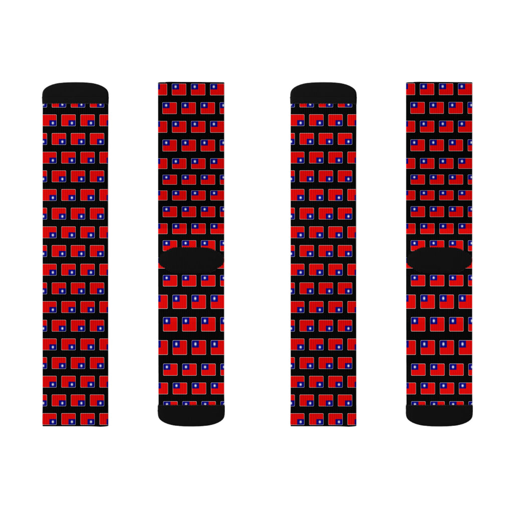 Taiwan Mission Flag Socks